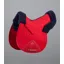 Premier Equine Merino Wool GP/Jump Numnah in Red/Navy Wool