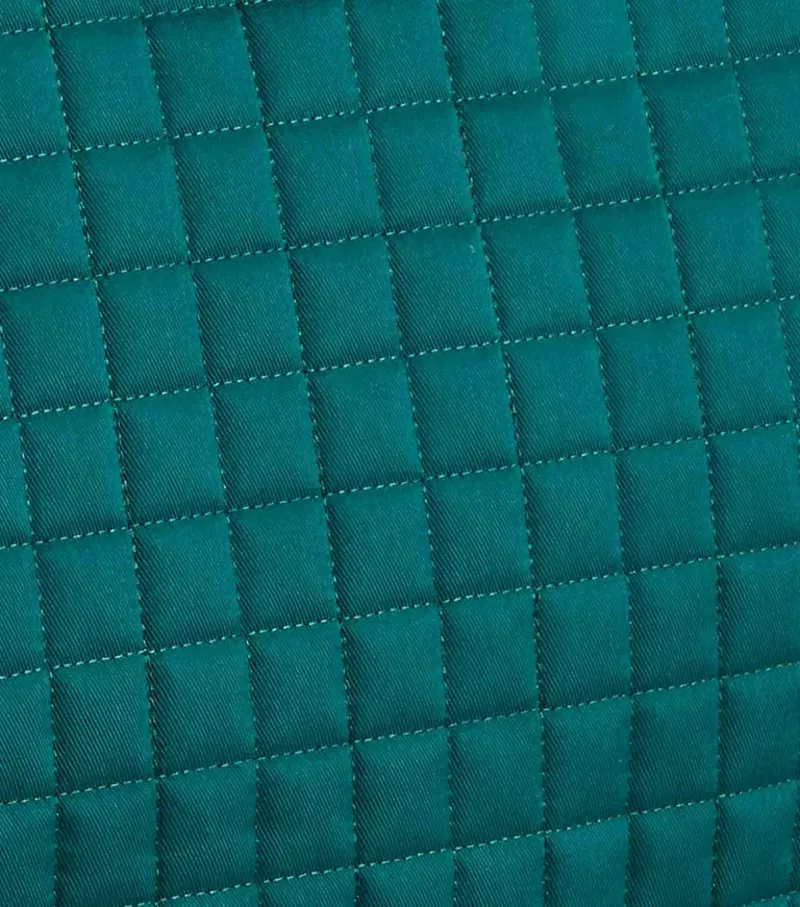 Premier Equine Close Contact Merino Wool European GP/Jump Square in Green/Green-3
