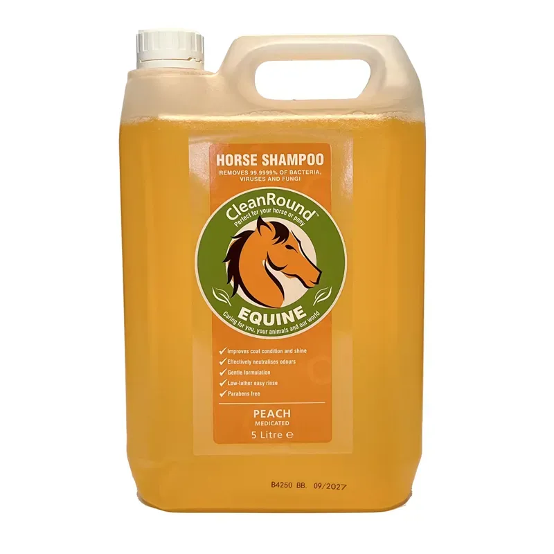 CleanRound X 5 lt Medicated Peach Shampoo