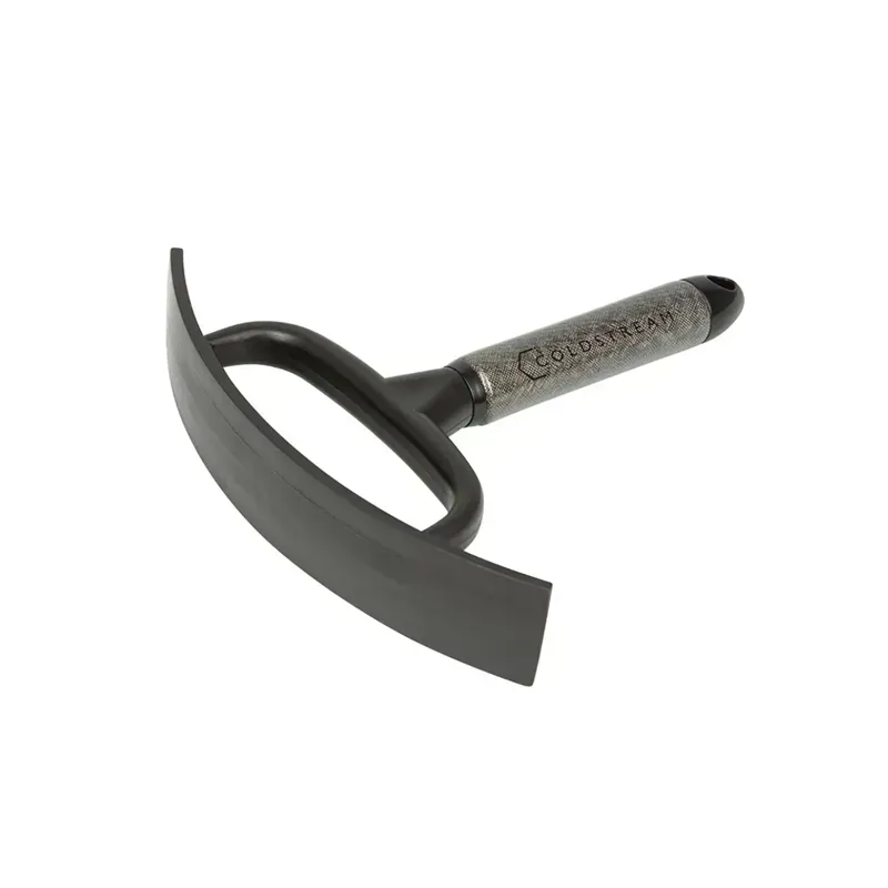 Coldstream 21cm Shine Sweat Scraper in Black/Silver