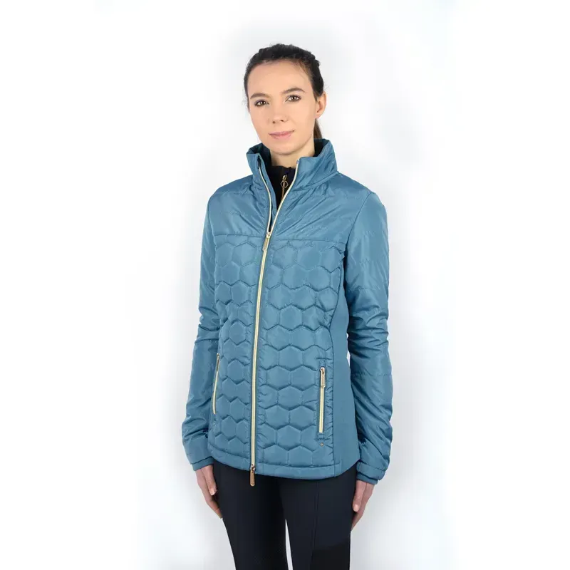 Coldstream Linton Lightweight Jacket in Cool Slate Blue