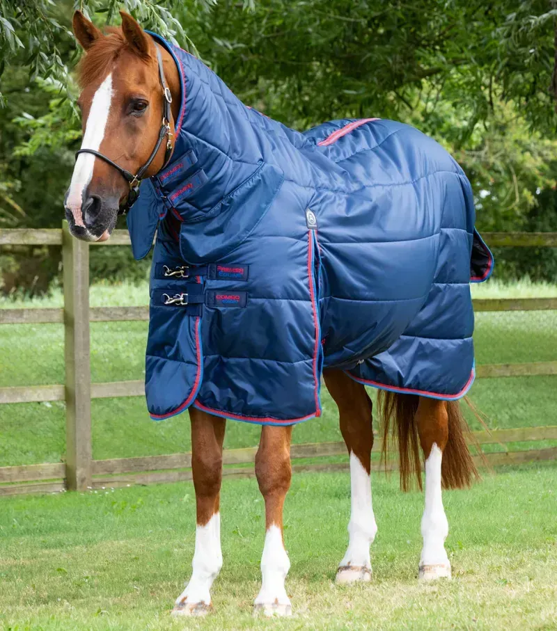 Premier Equine Combo Stable Rug 200g in Navy