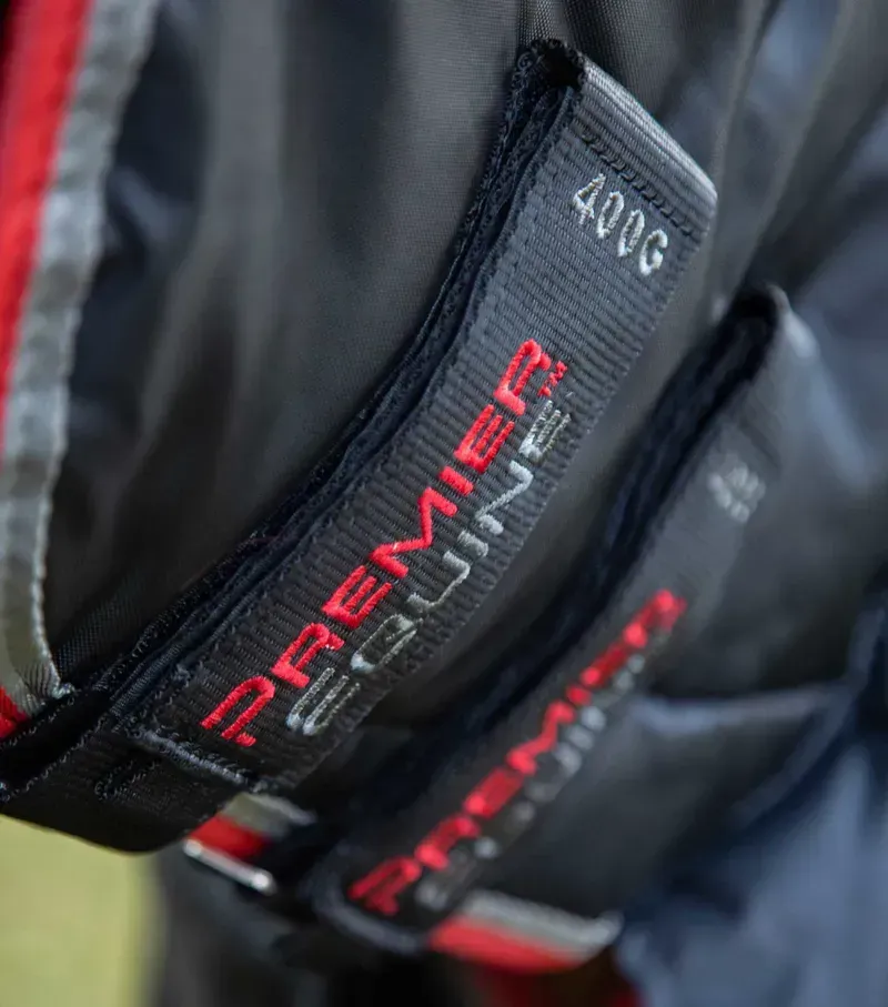 Premier Equine 400g Combo Stable Rug in Black-4