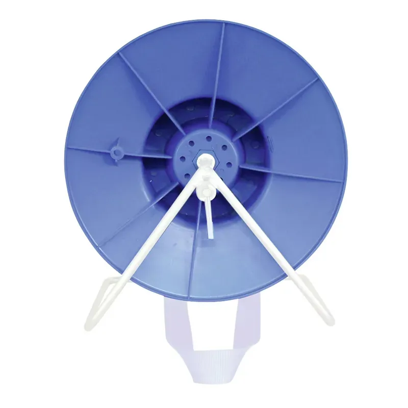Corral Plastic Fence Building Reel in Blue
