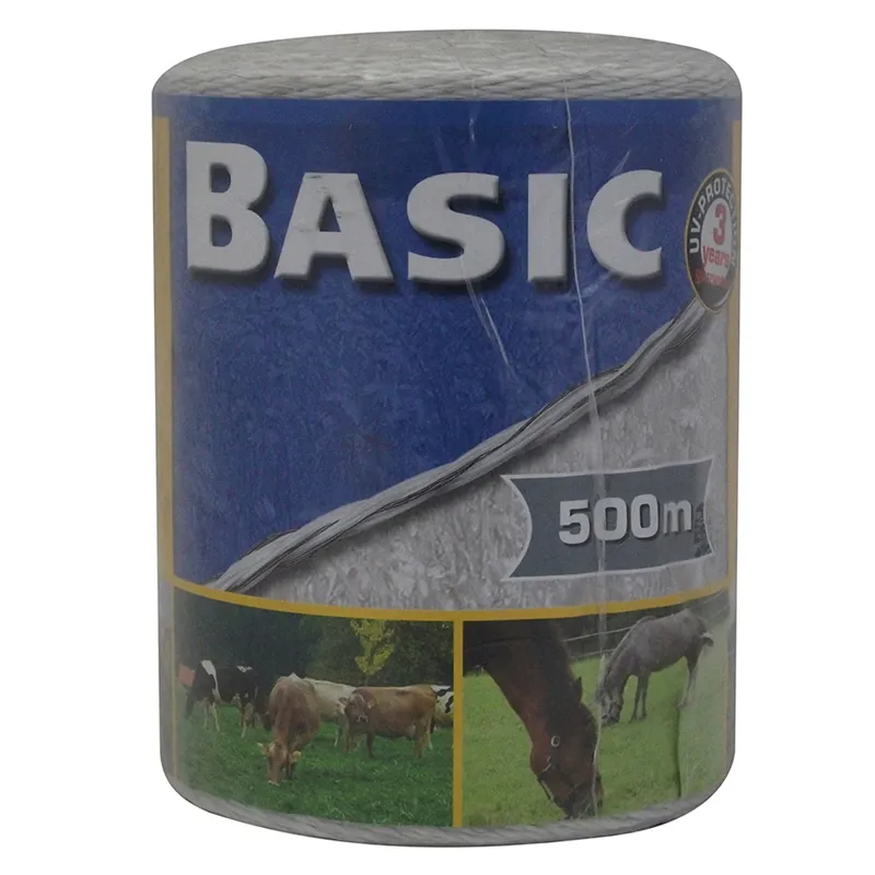 Corral 500m Basic Fencing Polywire in White
