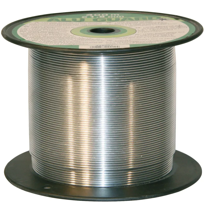 Corral Aluminium 400m Fencing Wire in Silver