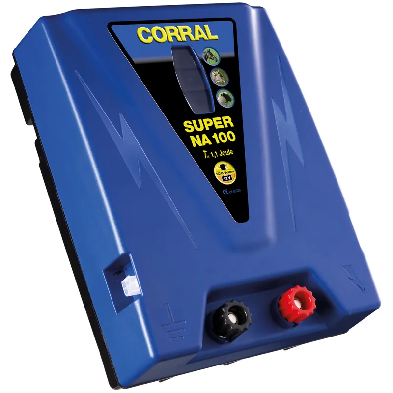 Corral Super NA 100 DUO 12v Rechargeable Battery Unit in Blue