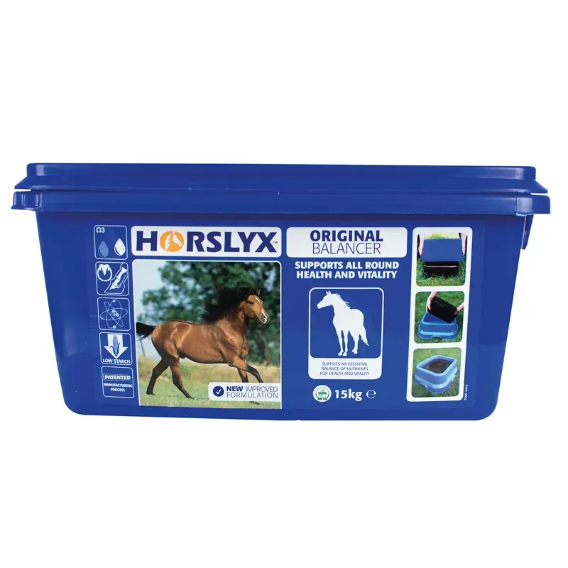 Horslyx 15kg Refill Pack Original Balancer Lick in Blue