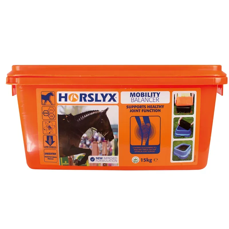 Horslyx 15kg Mobility Balancer Lick in Orange