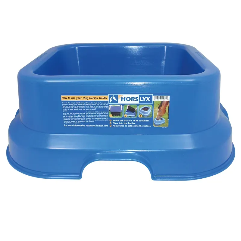Horslyx 15kg Lick Holder in Blue
