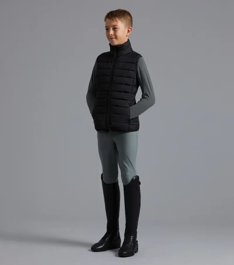 Premier Equine Junior Dante Gilet in Black-5