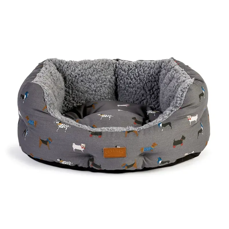 Danish Designs 89 cm FatFace Deluxe Slumber Bed in Grey