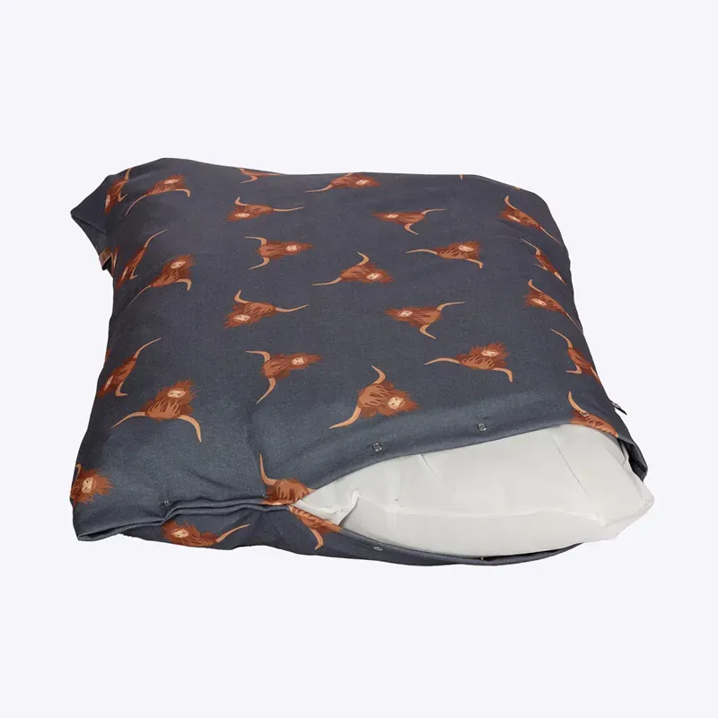 Danish Design Medium Bramblehorn Duvet Cover Spare in Navy/Brown