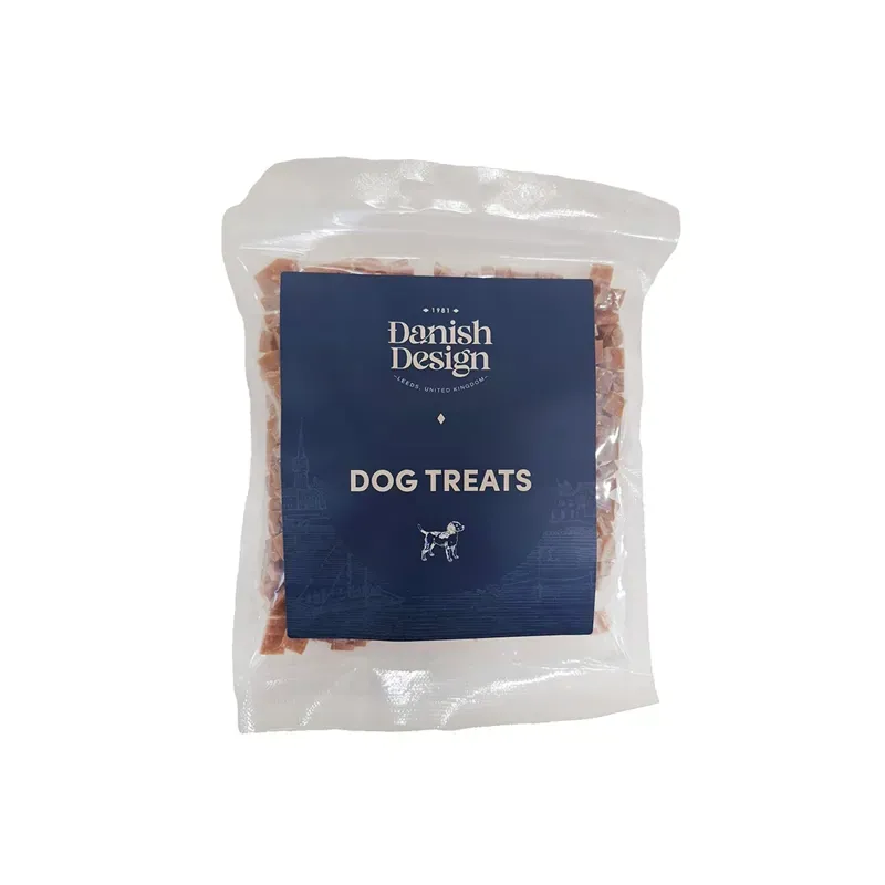 Danish Design Chicken Mini Bits Treats 180g in Blue