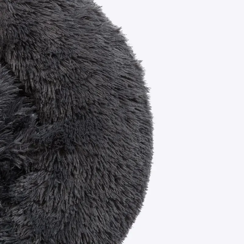 Danish Design Medium 50cm Essentials Fluffy Donut in Charcoal-1