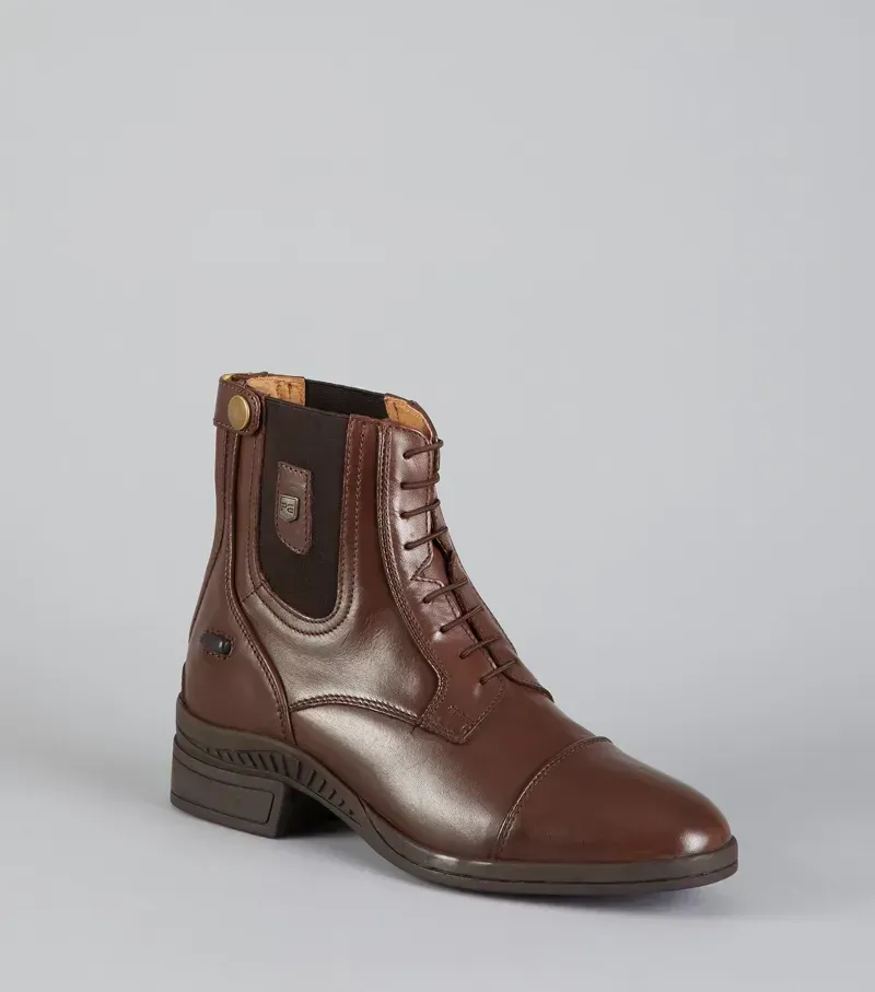 Premier Equine Ladies Denver Leather Paddock/Riding Boot in Brown