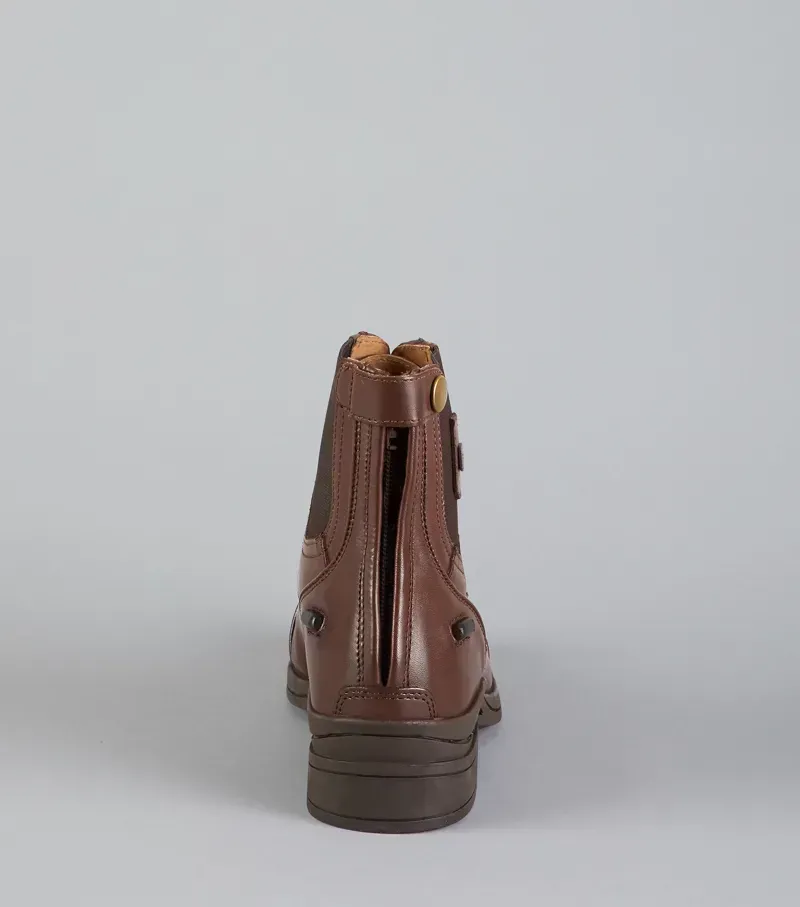 Premier Equine Ladies Denver Leather Paddock/Riding Boot in Brown-1