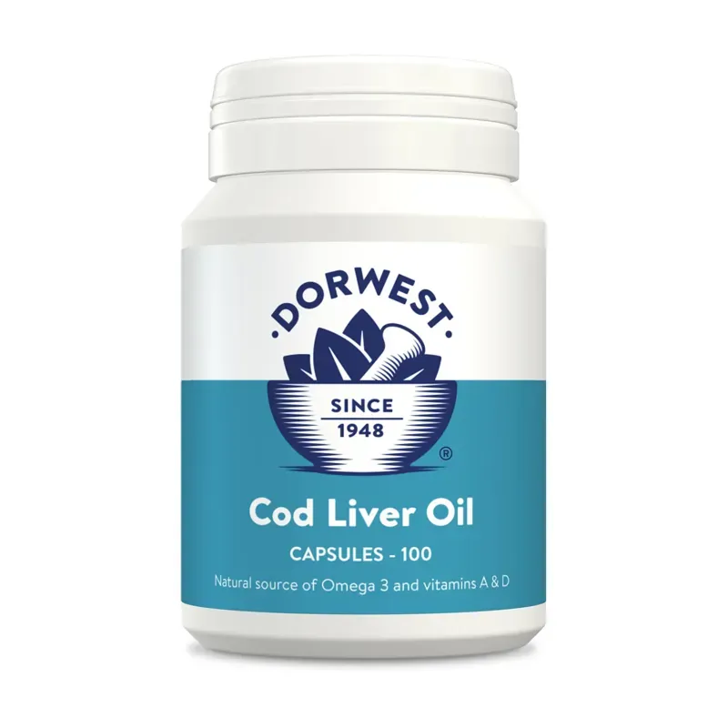 Dorwest Herbs 100 Cod Liver Capsules