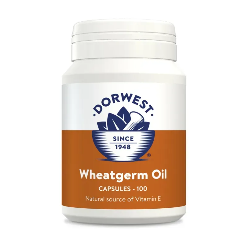 Dorwest Herbs Wheatgerm Oil 100 Capsules For Dogs and Cats