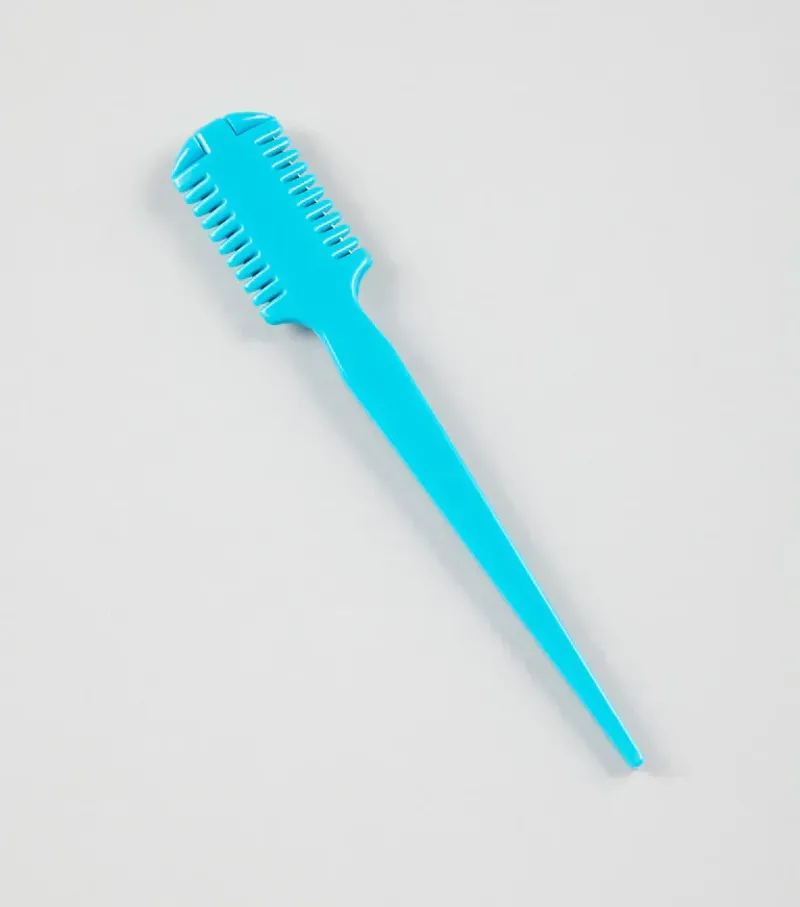 Premier Equine Double-Sided Mane Thinning Comb in Peacock Blue