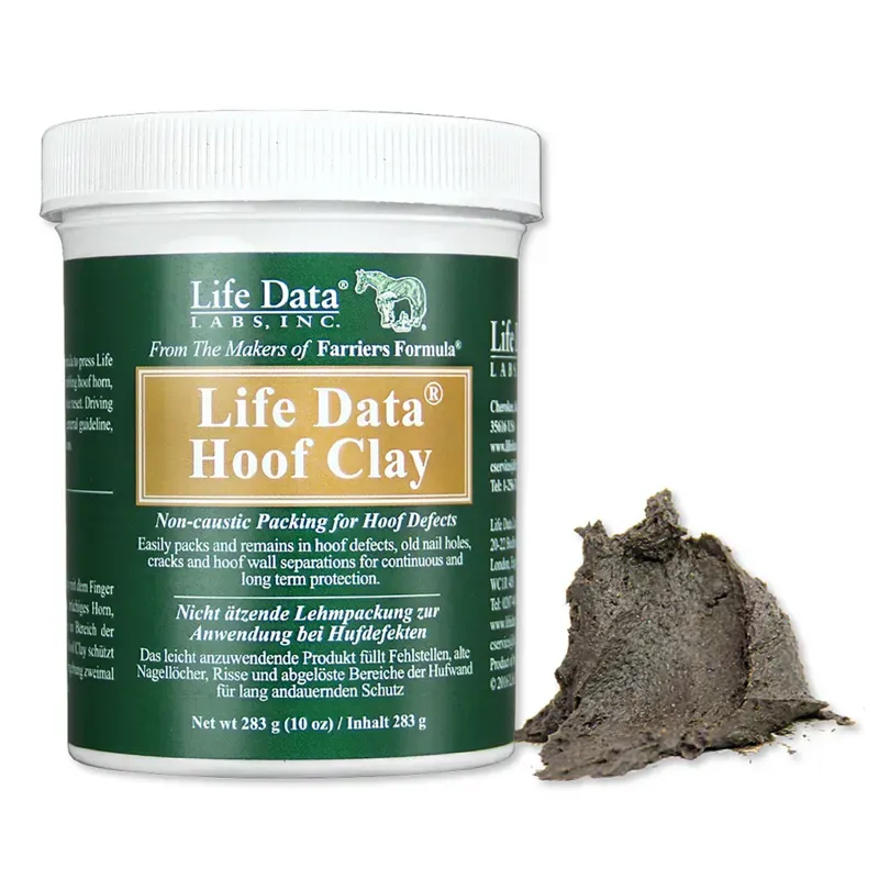 Life Data Labs 284 gm Farriers Formula Hoof Clay in Green
