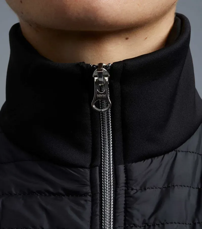 Premier Equine Ladies Elena Hybrid Technical Riding Jacket in Black-3