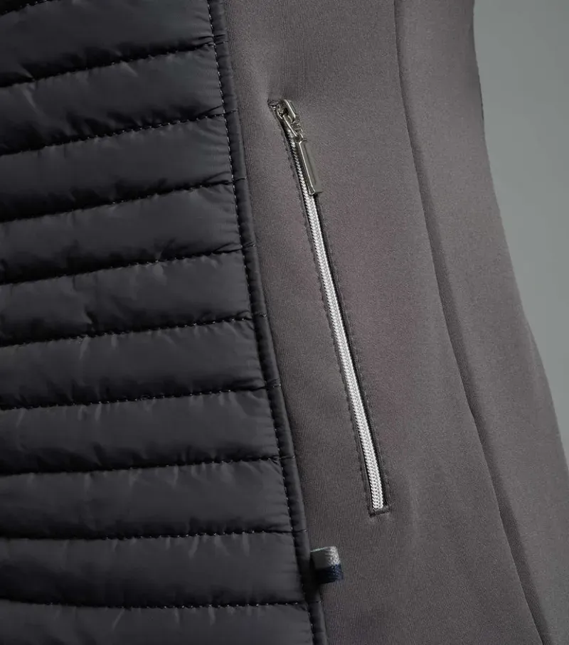 Premier Equine Ladies Elena Hybrid Technical Riding Jacket in Anthracite Grey-4