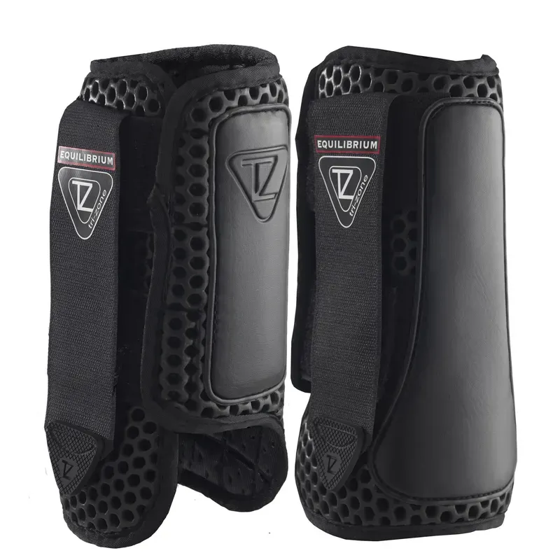 Equilibrium Products Large Front Tri-Zone Impact Sports Boots in Black