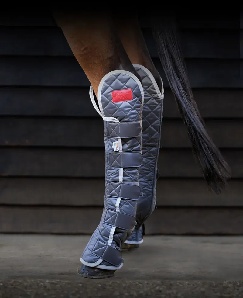 Equilibrium Therapy Magnetic Hind and Hock Chaps - GREY 