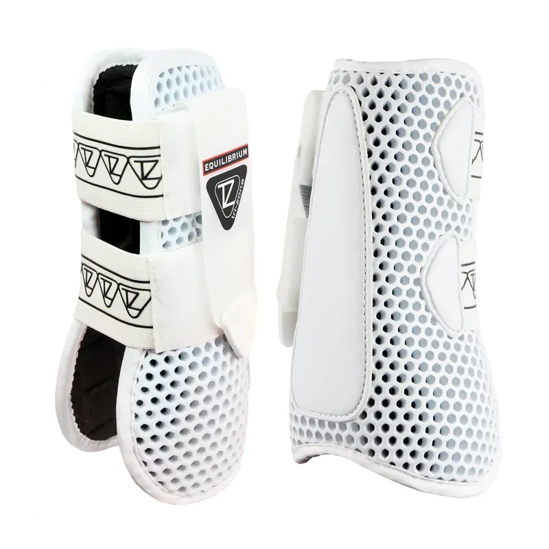 Equilibrium Tri-Zone Open Fronted Boots - WHITE 