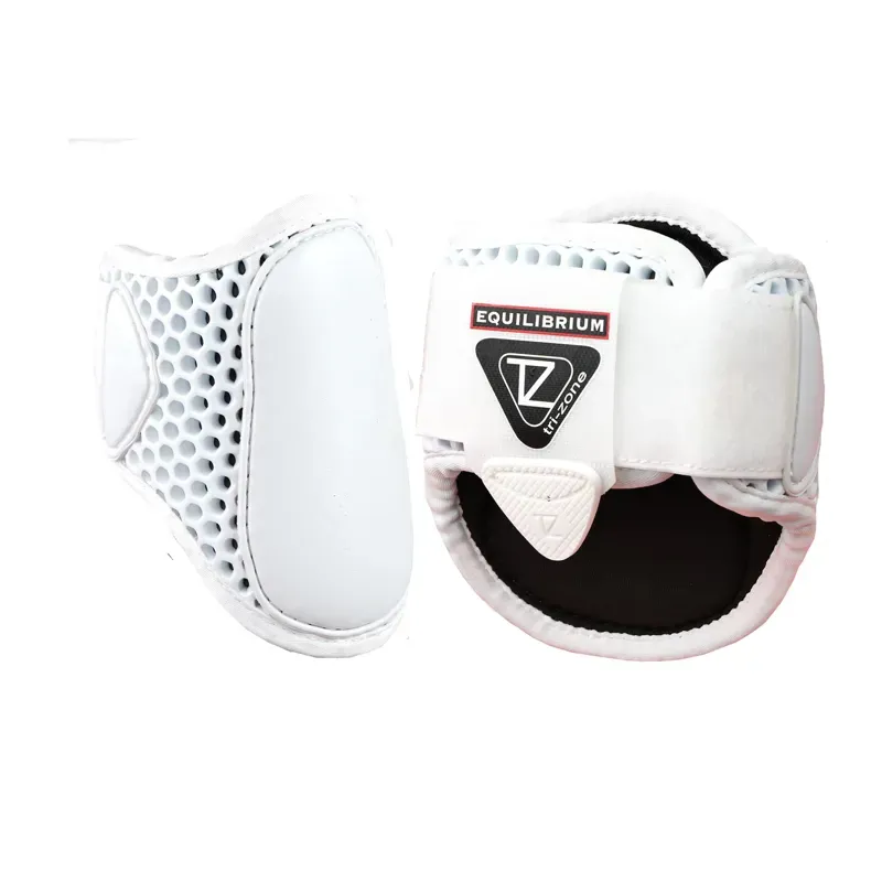 Equilibrium Tri-Zone Fetlock Boots - WHITE 