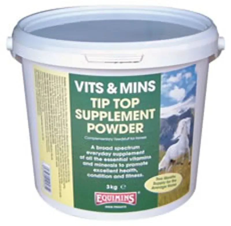 Equimins 3kg Tip Top Supplement Powder