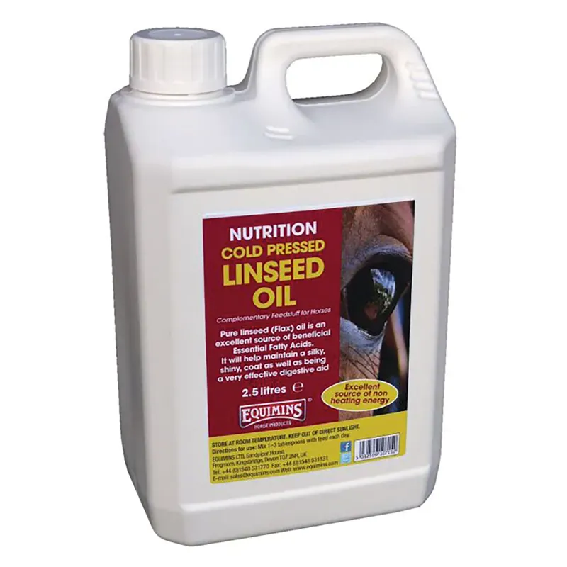 Equimins 2.5lt Linseed Oil