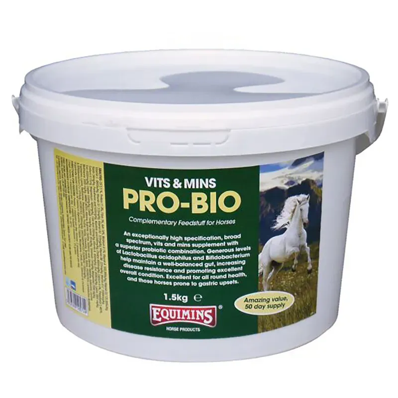 Equimins 1.5kg Pro-Bio