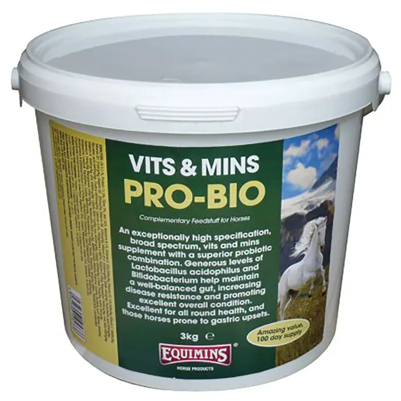 Equimins 3kg Pro-Biotics