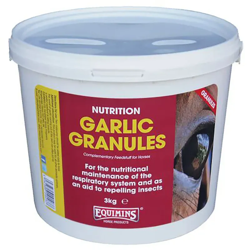 Equimins 3kg Garlic Granules