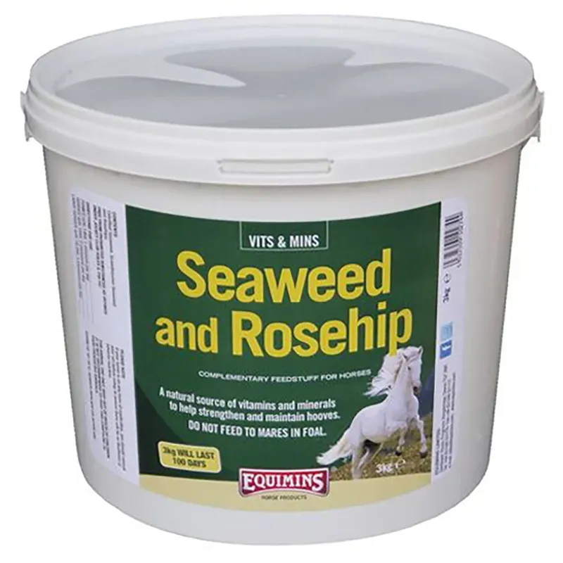 Equimins 3kg Seaweed and Rosehip