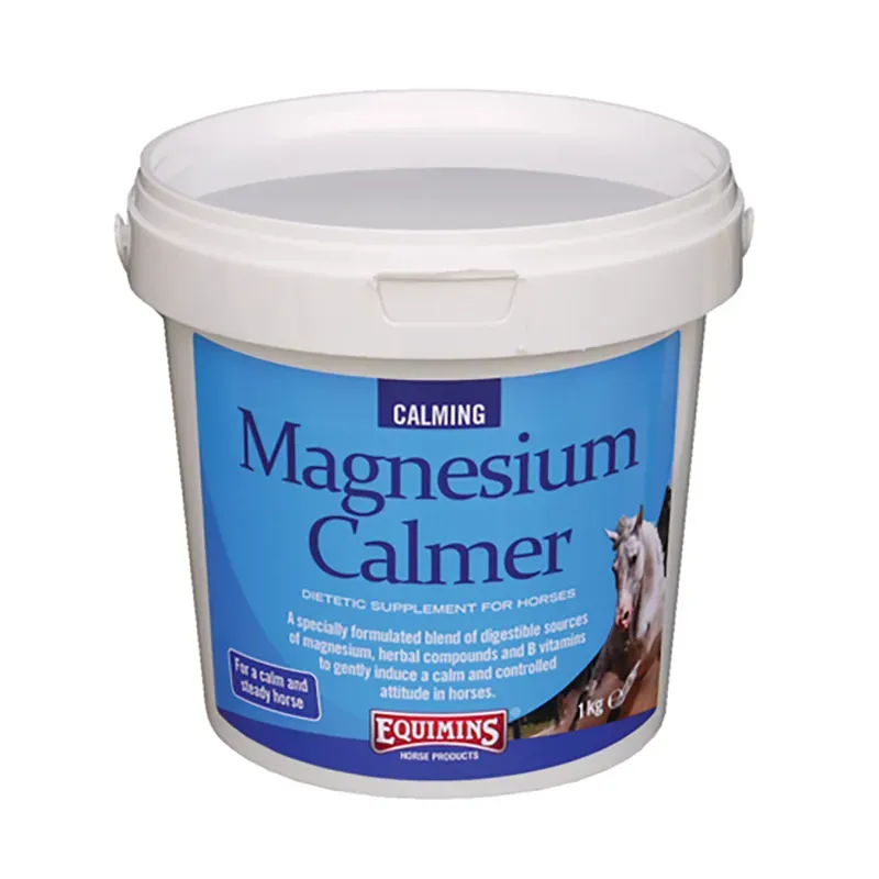 Equimins 1kg Magnesium Calmer Supplement in Blue 