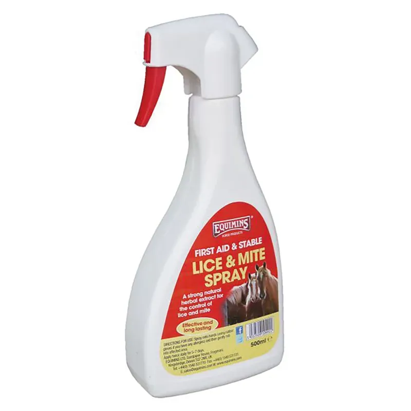 Equimins 500ml Lice and Mite Spray