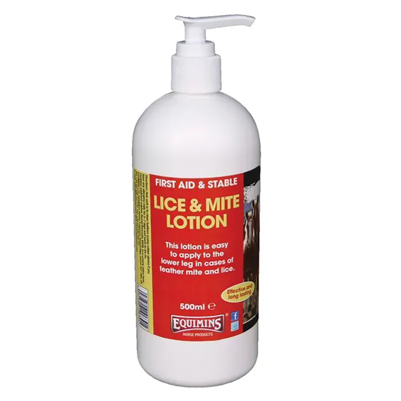 Equimins 500ml Lice and Mite Lotion