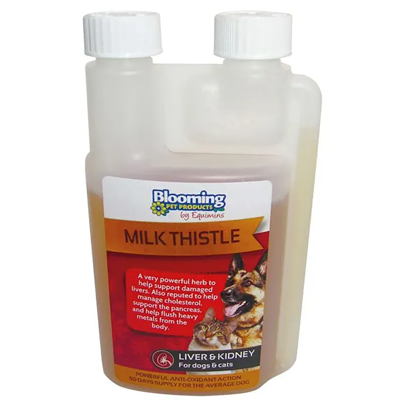 Equimins 250 ml Blooming Pet Milk Thistle Liquid