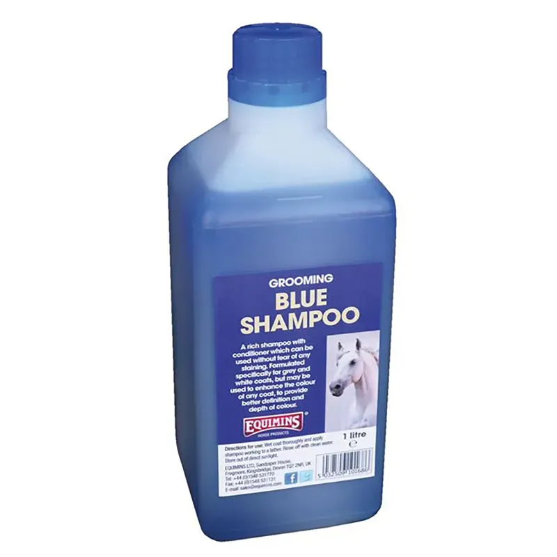 Equimins 1lt Blue Shampoo