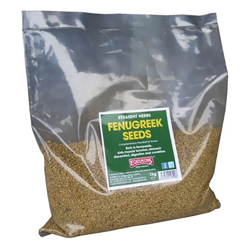 Equimins 1kg Bag Straight Herbs Fenugreek Seeds