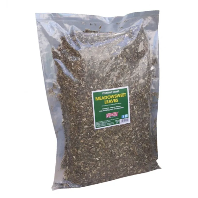 Equimins 1kg Straight Herbs - Meadowsweet Leaves