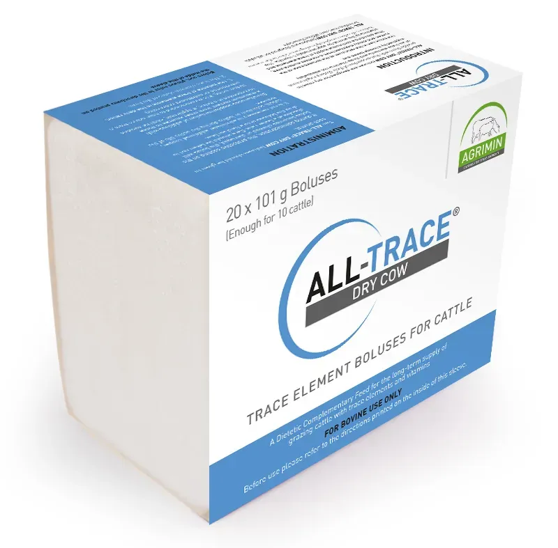 Agrimin AllTrace Dry Cow Digestion Bolus in White