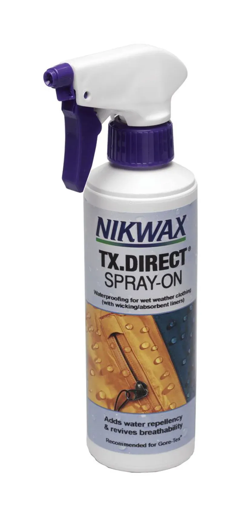 Nikwax 500ml Spray-On TX Direct in Purple
