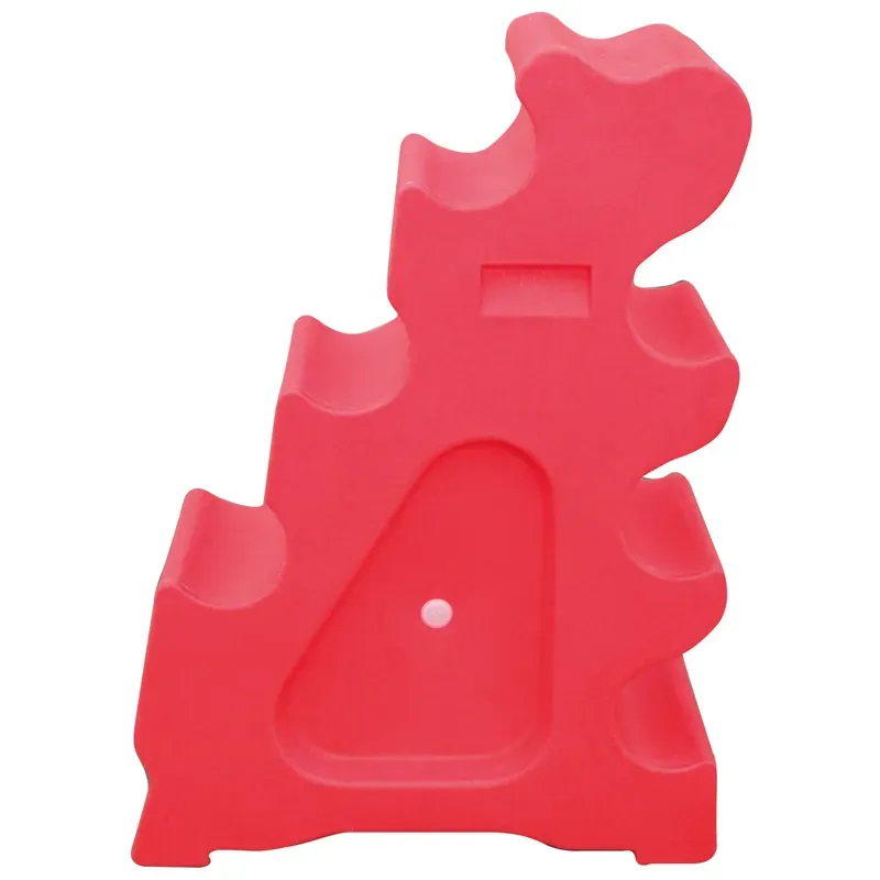 Classic Showjumps Pro-Jump Sloping Block in Red