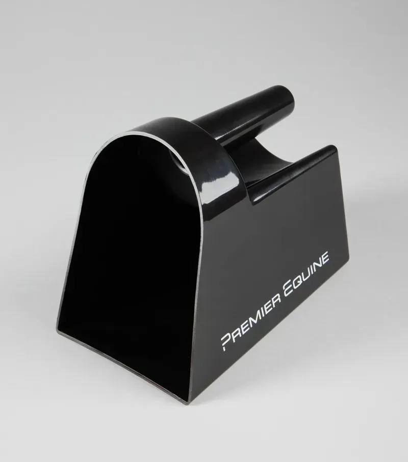 Premier Equine Horse Feed Scoop in Black