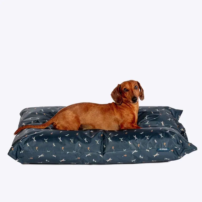Danish Design Medium FatFace Active Dogs Waterproof Deep Duvet in Petrol-1