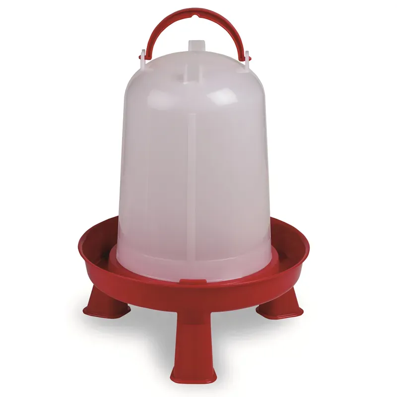 Gaun 5lt Chicken Drinker Eco with Legs in Red